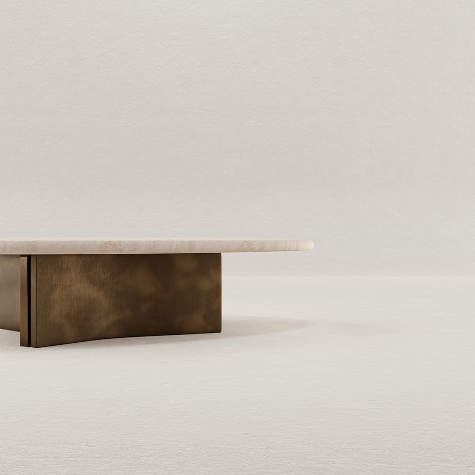 CONCEPT 2.2 NATURAL LIMESTONE COFFEE TABLE