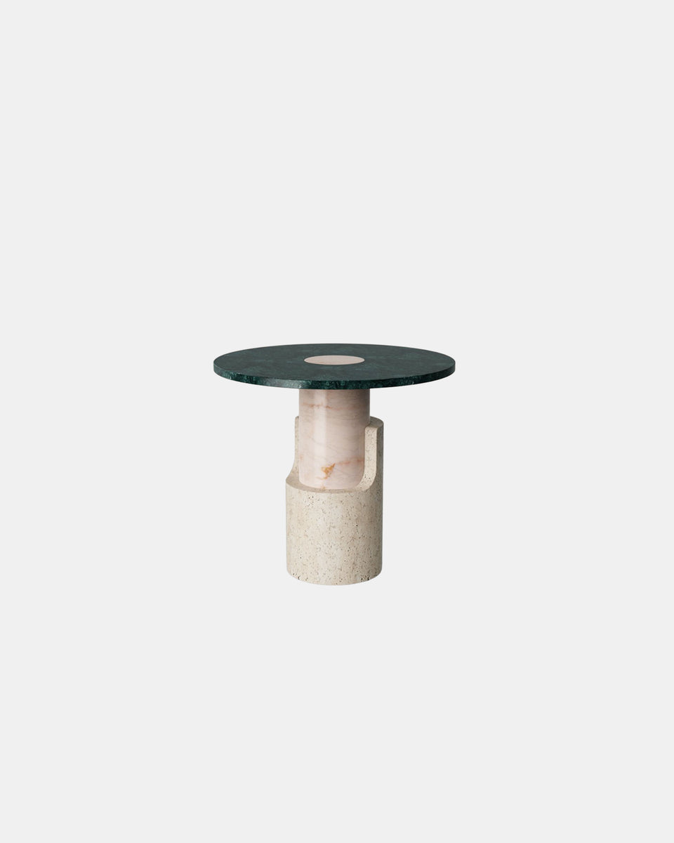 BRAQUE GUATEMALA GREEN SIDE TABLE