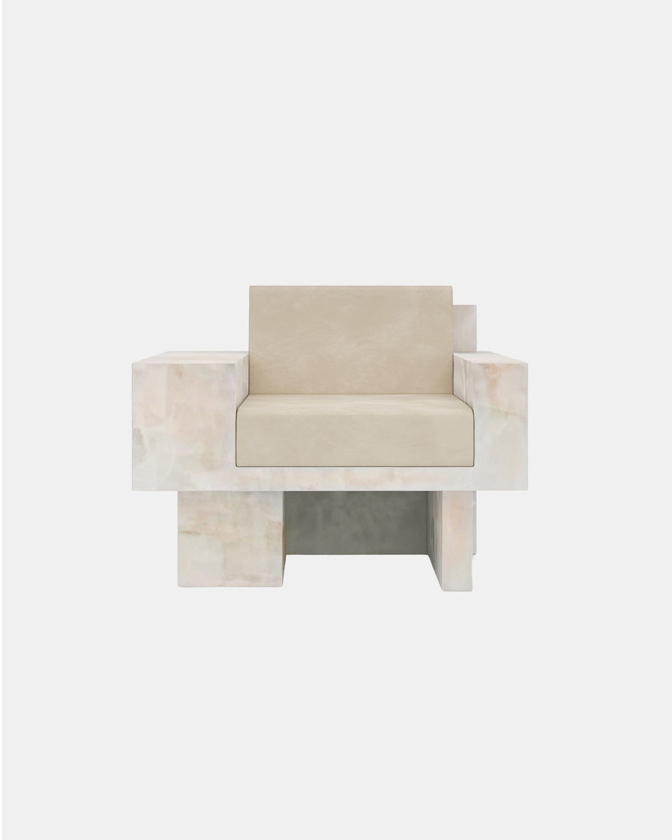 MARBLE ARMCHAIR