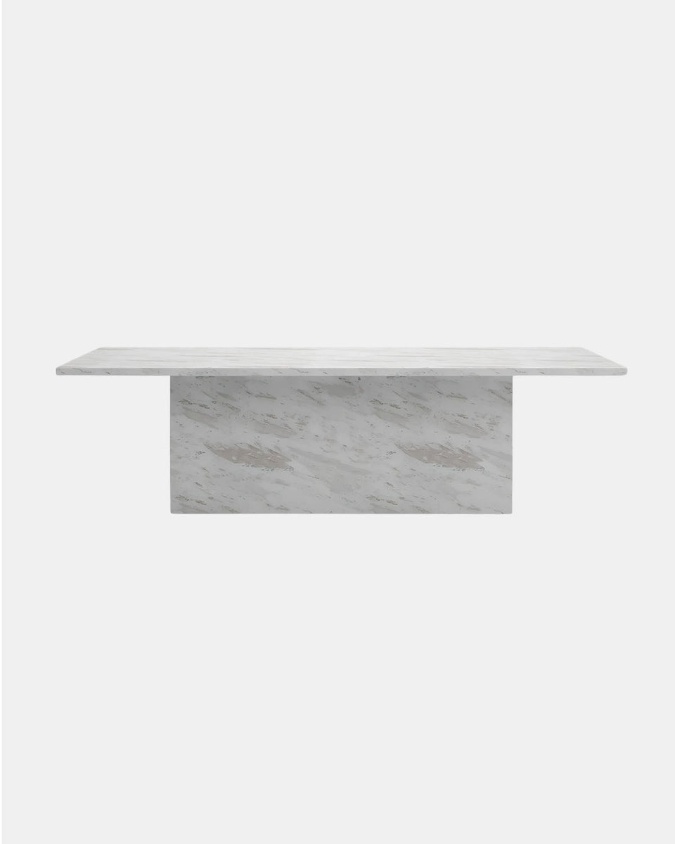 ZAHARA DINING TABLE IN HERMES MARBLE