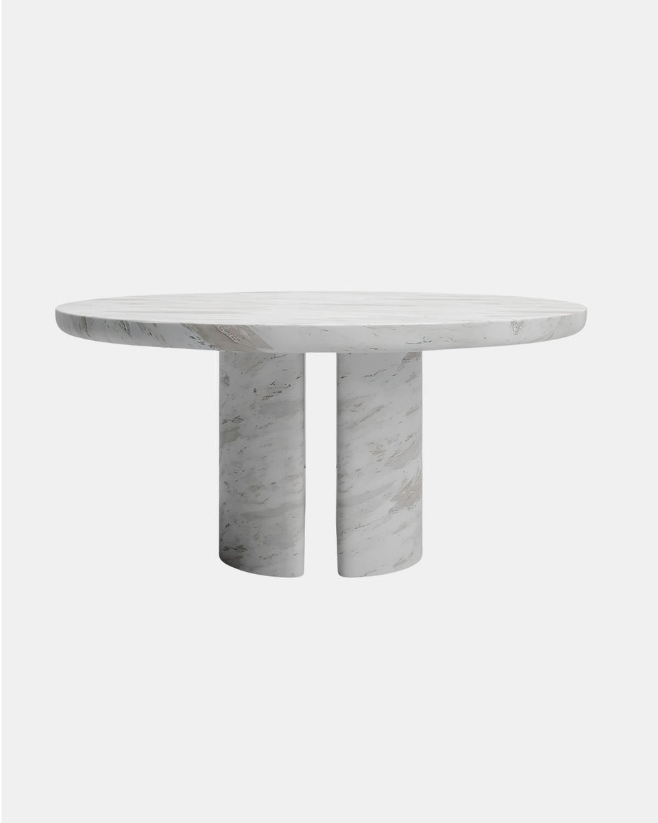 FELISA DINING TABLE IN HERMES MARBLE