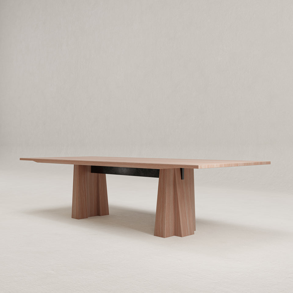 SOLID 1.1 OAK DINING TABLE