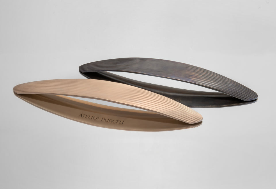 COSTAE BRUSHED BRONZE TRAY