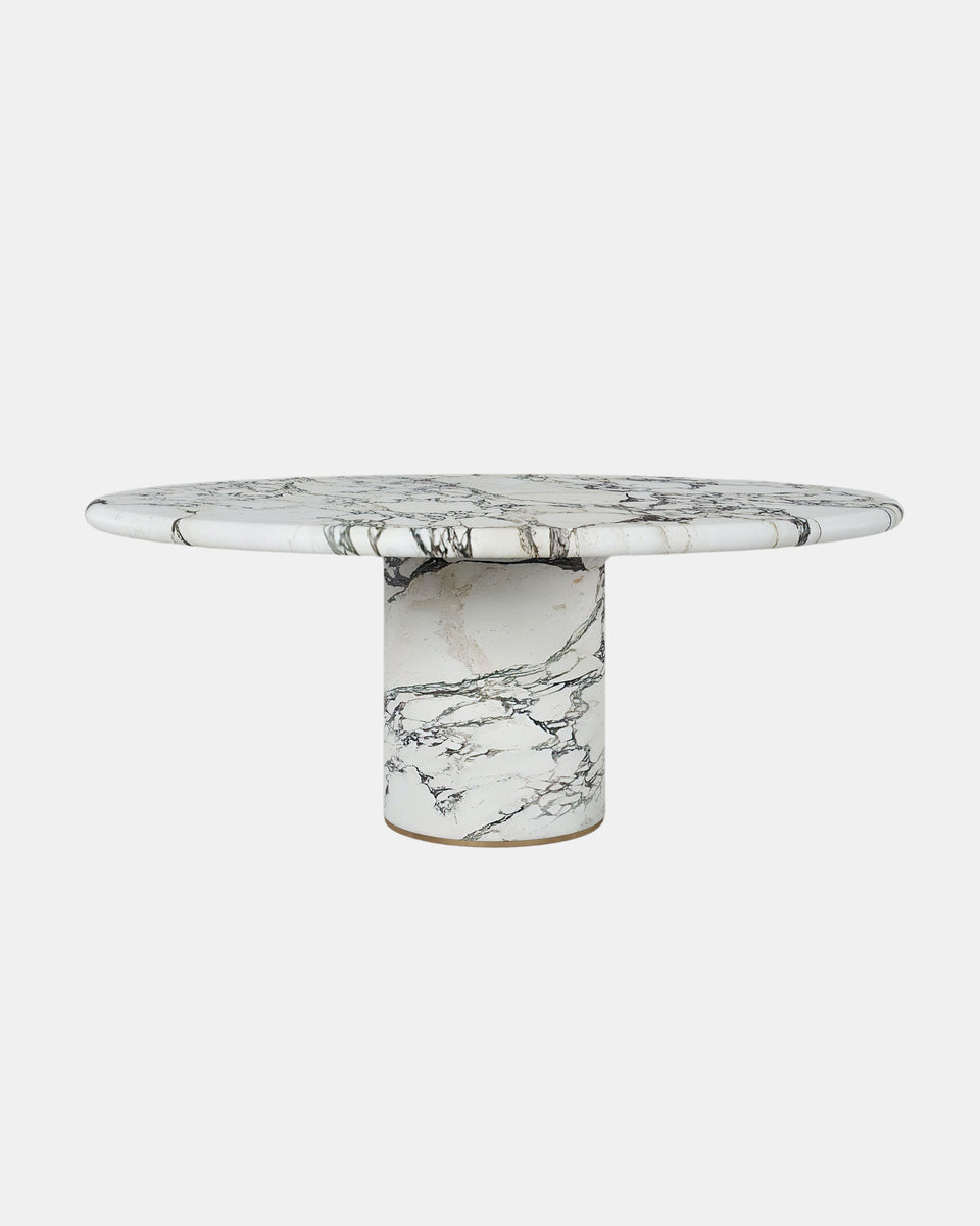 ESSENCE 1.1 CALACATTA PAONAZZO DINING TABLE
