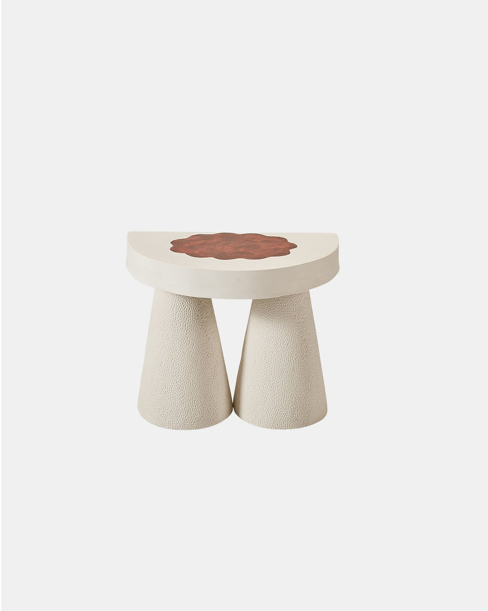 HALF MOON SIDE TABLE