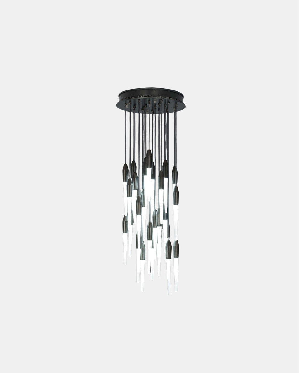 ICICLE DISC CHANDELIER