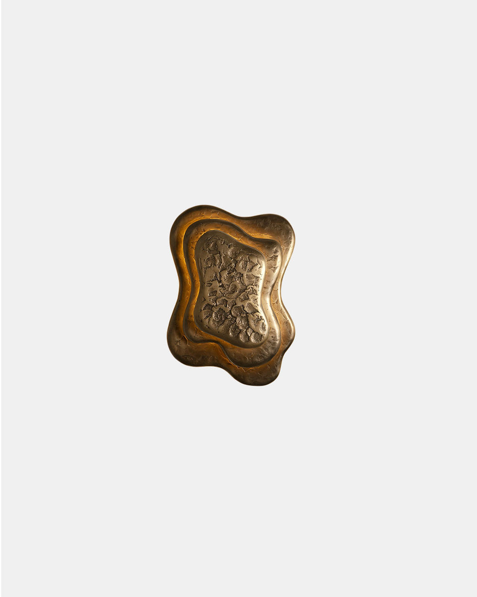 CLOUD SCONCE TEXTURED BRONZE