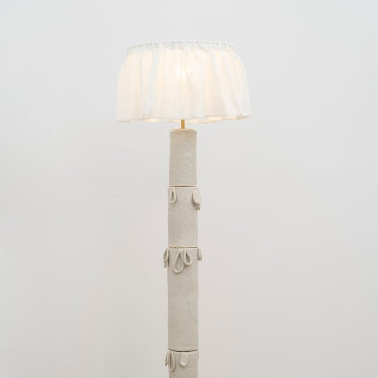 FLOOR LAMP WITH RIBBONS