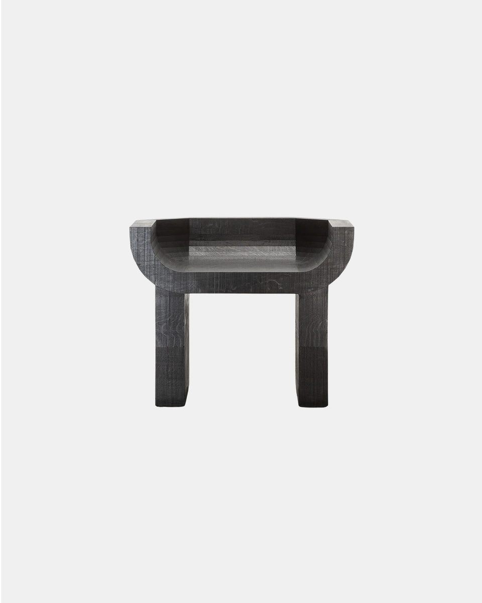 CURIAL BLACK OAK ARMCHAIR