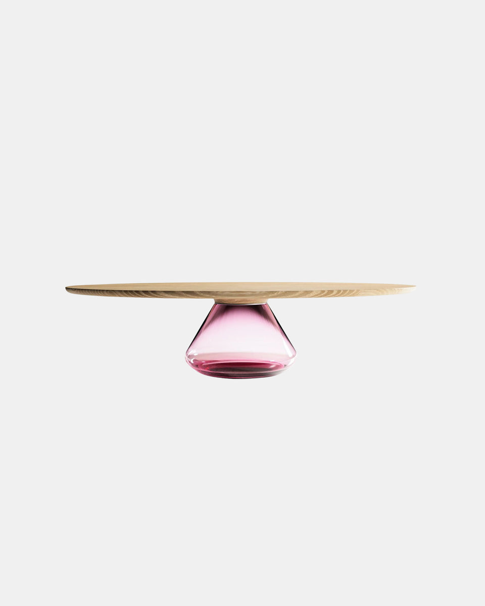 PINK LADY ECLIPSE I OAK COFFEE TABLE