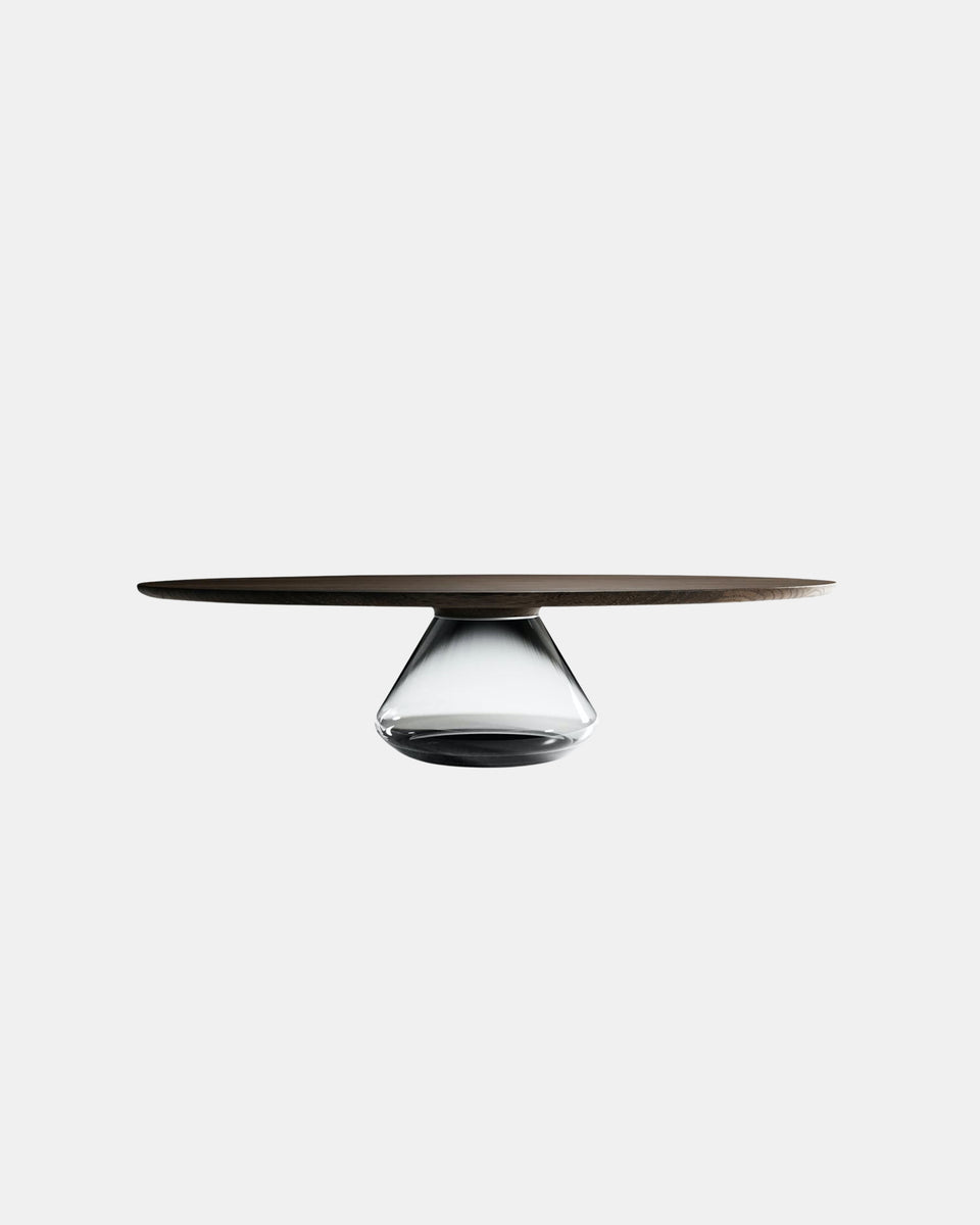 SMOKY ECLIPSE I OAK COFFEE TABLE