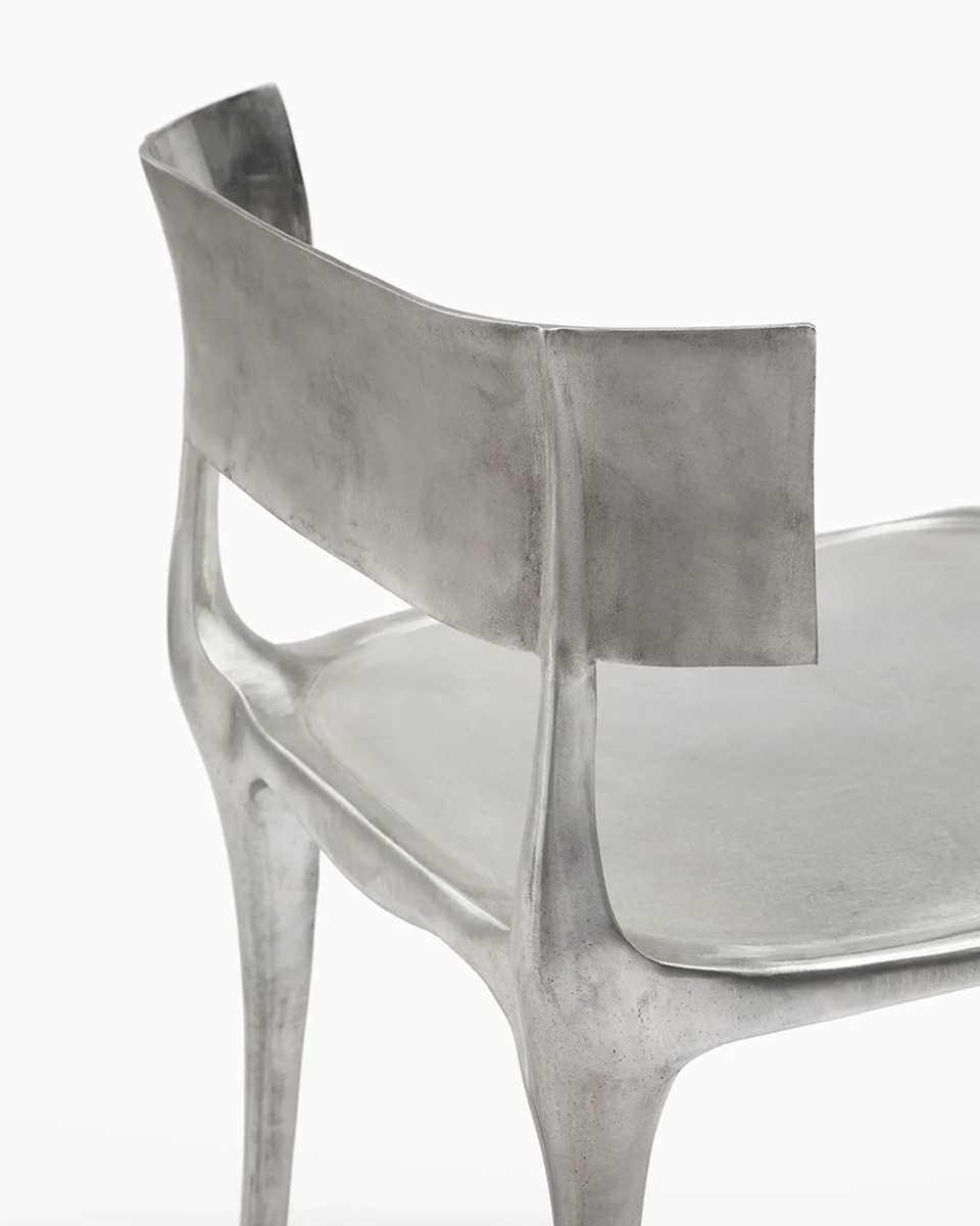 ARIA ALUMINIUM SIDE CHAIR