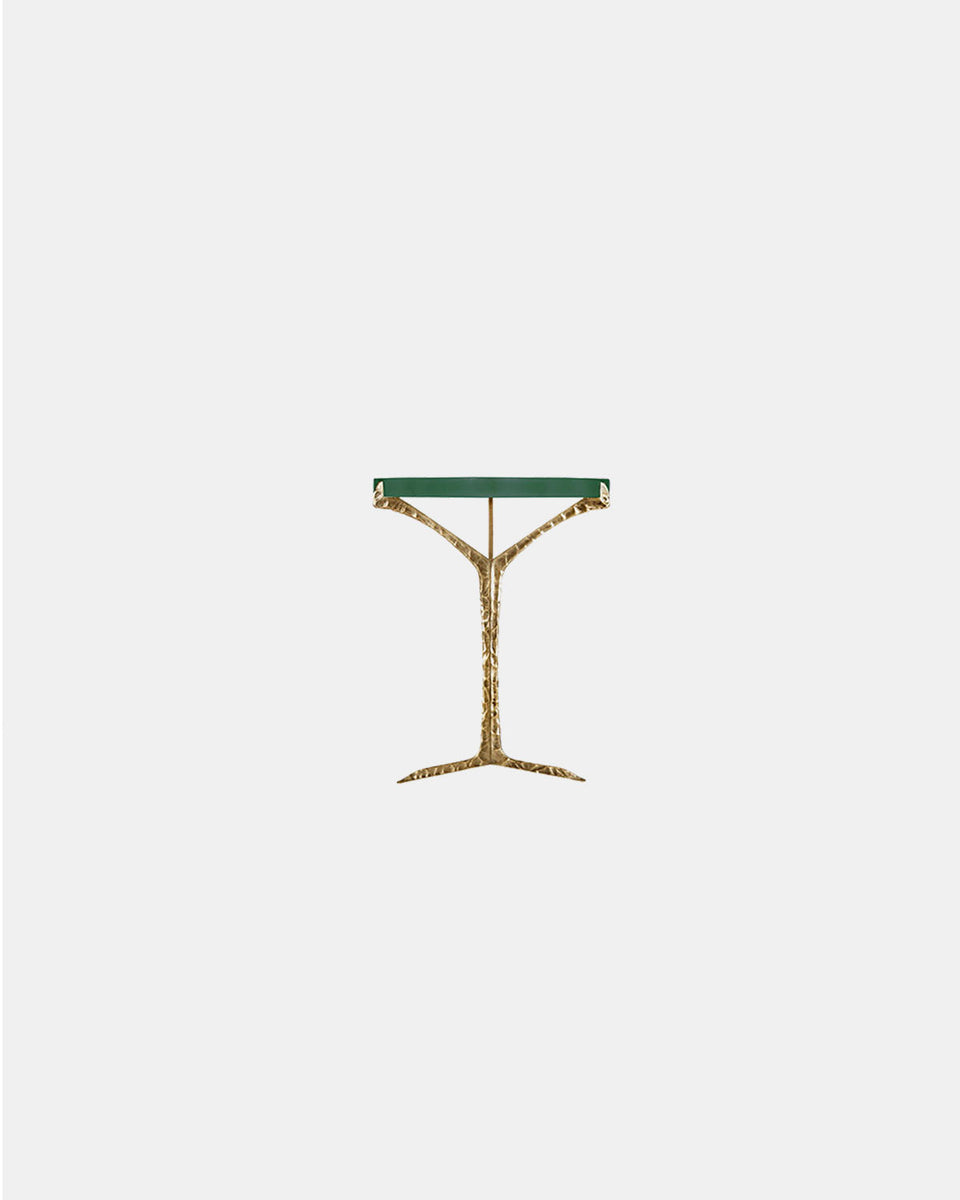 ALENTEJO GREEN LACQUERED SIDE TABLE
