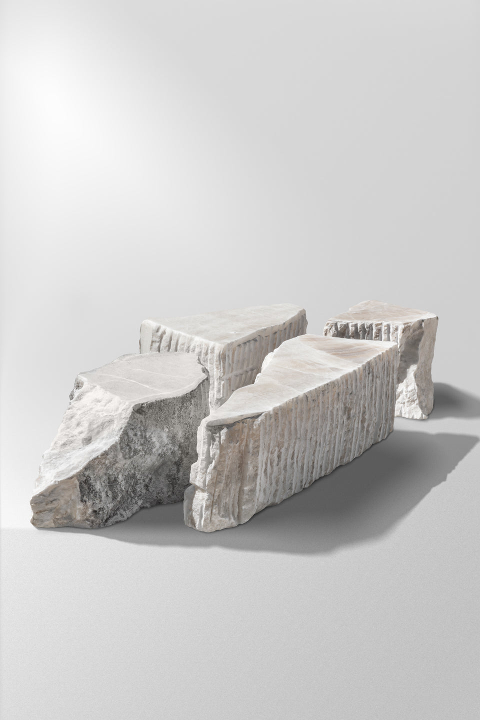 FRAGMENTOS WHITE ONYX TABLE