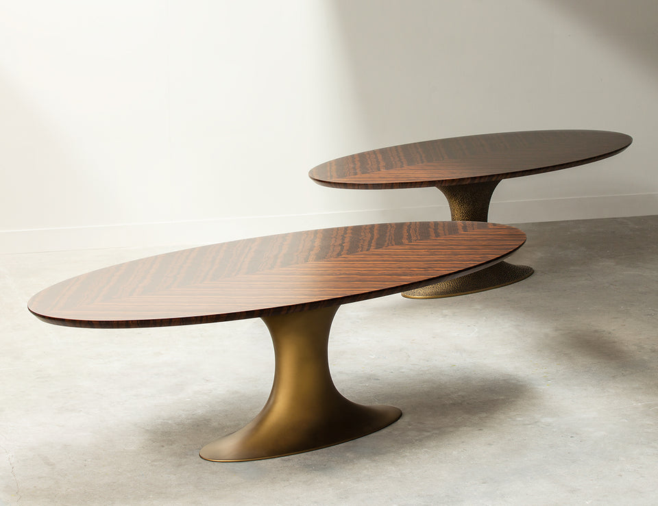 INES OVAL DINING TABLE