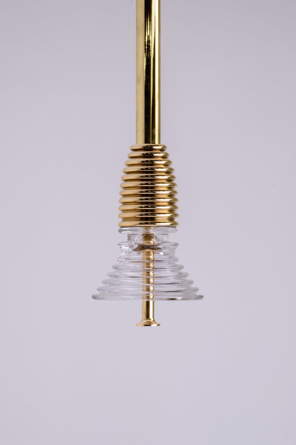INSULATOR POLISHED BRASS PENDANT A
