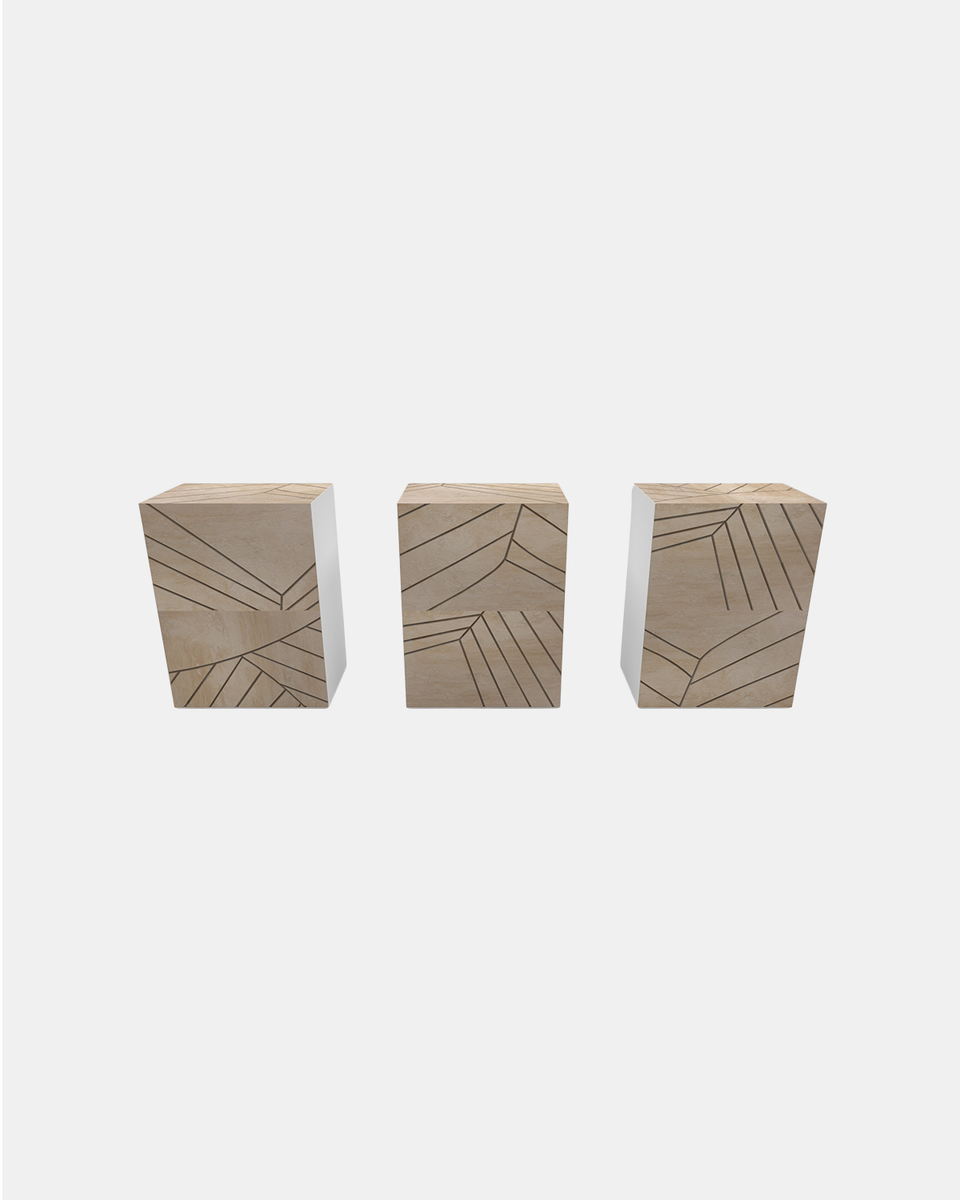 FOGLIE TRAVERTINE R80 - 60