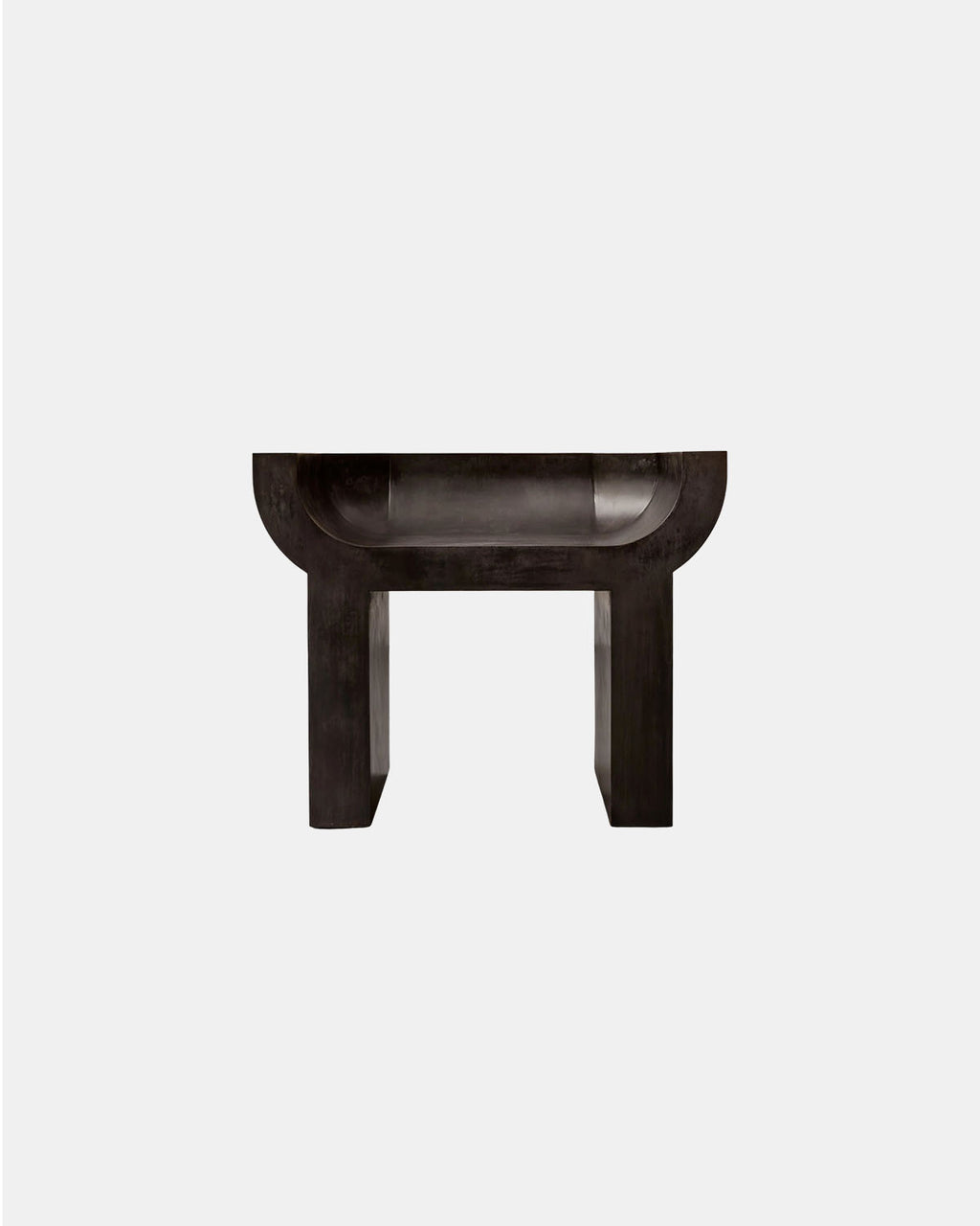 CURIAL STEEL RUST ARMCHAIR – FREEMAN GALLERY