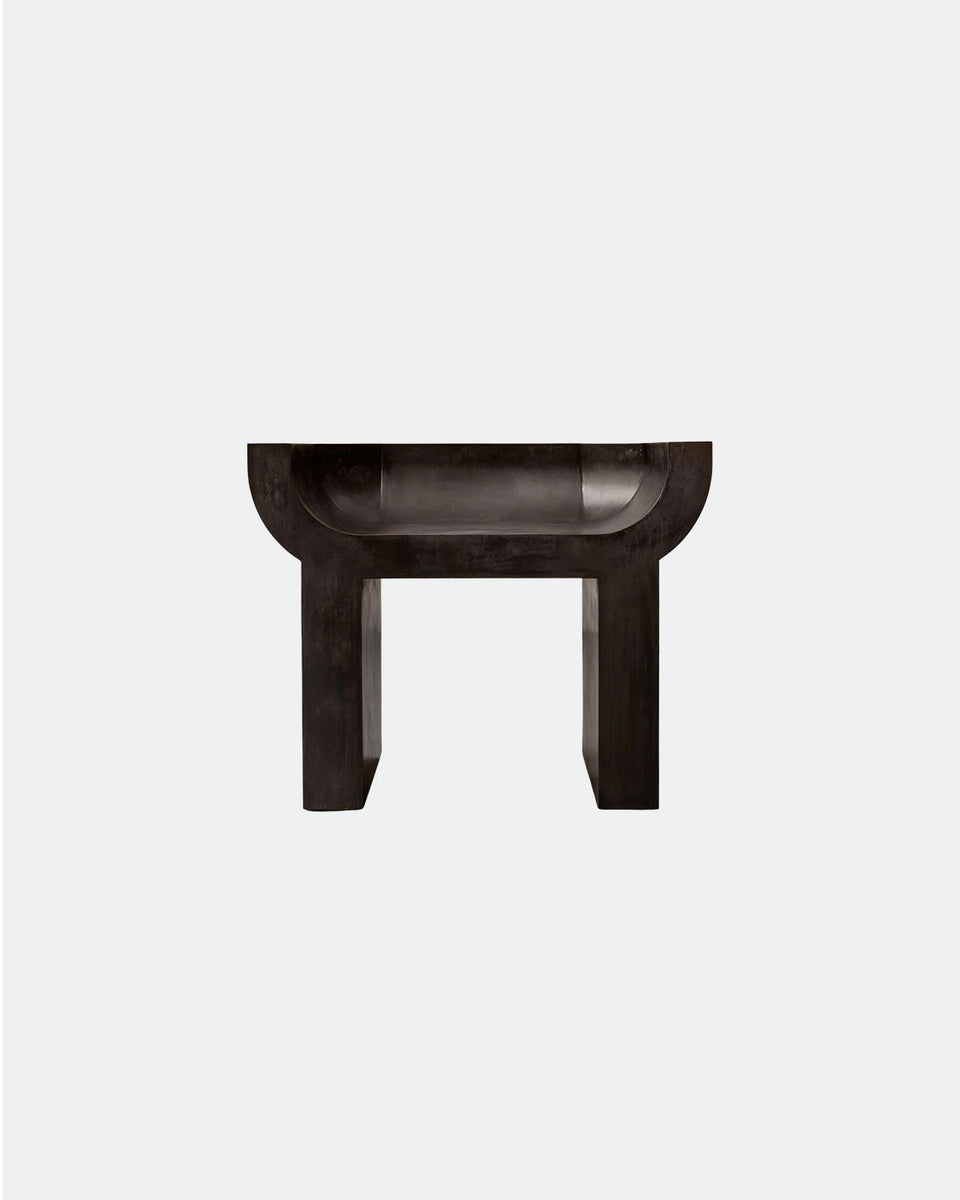 CURIAL STEEL RUST ARMCHAIR