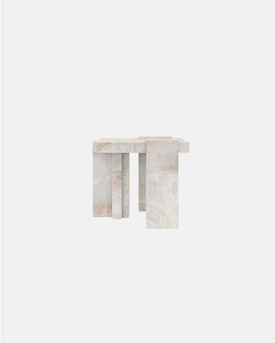 MARBLE SIDE TABLE