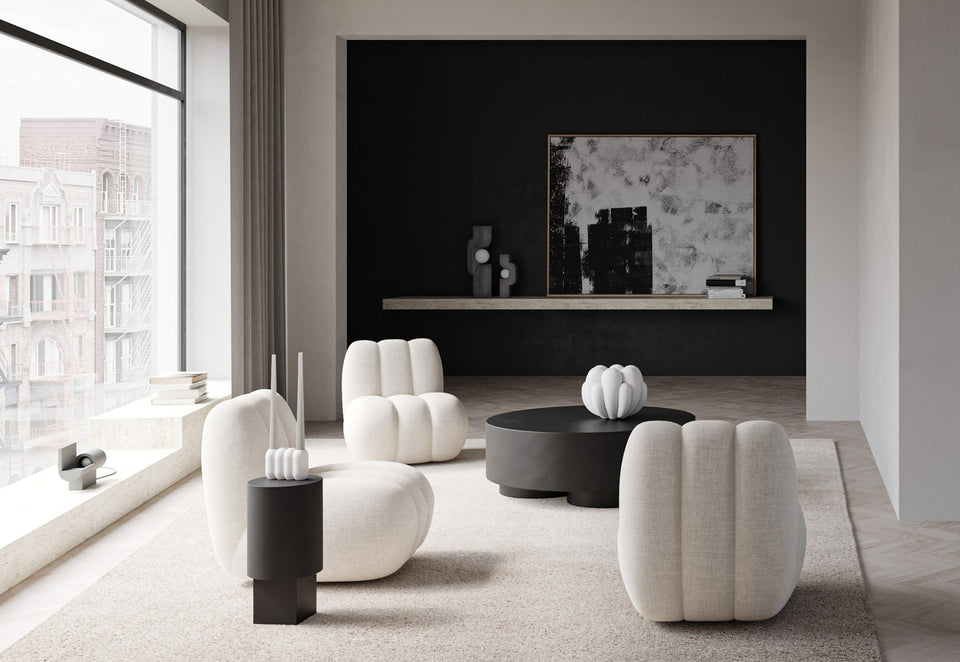 COLUMN COFFEE SIDE TABLE