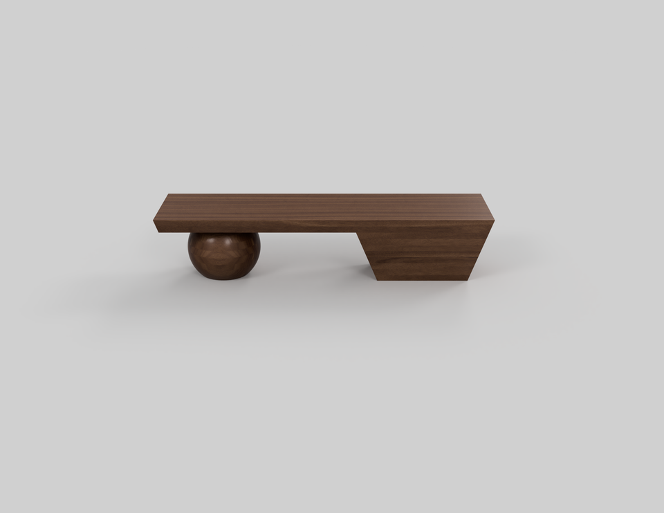 BOLLBÄNK MAHOGANY BENCH