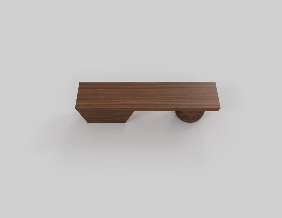 BOLLBÄNK MAHOGANY BENCH