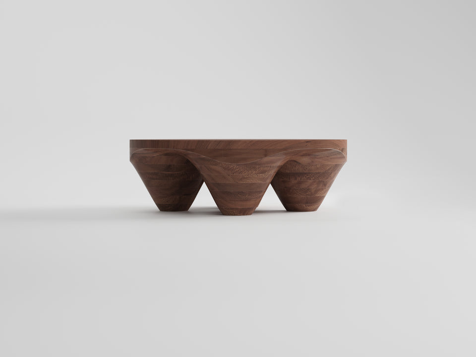 UTTERÖ MAHOGANY COFFEE TABLE