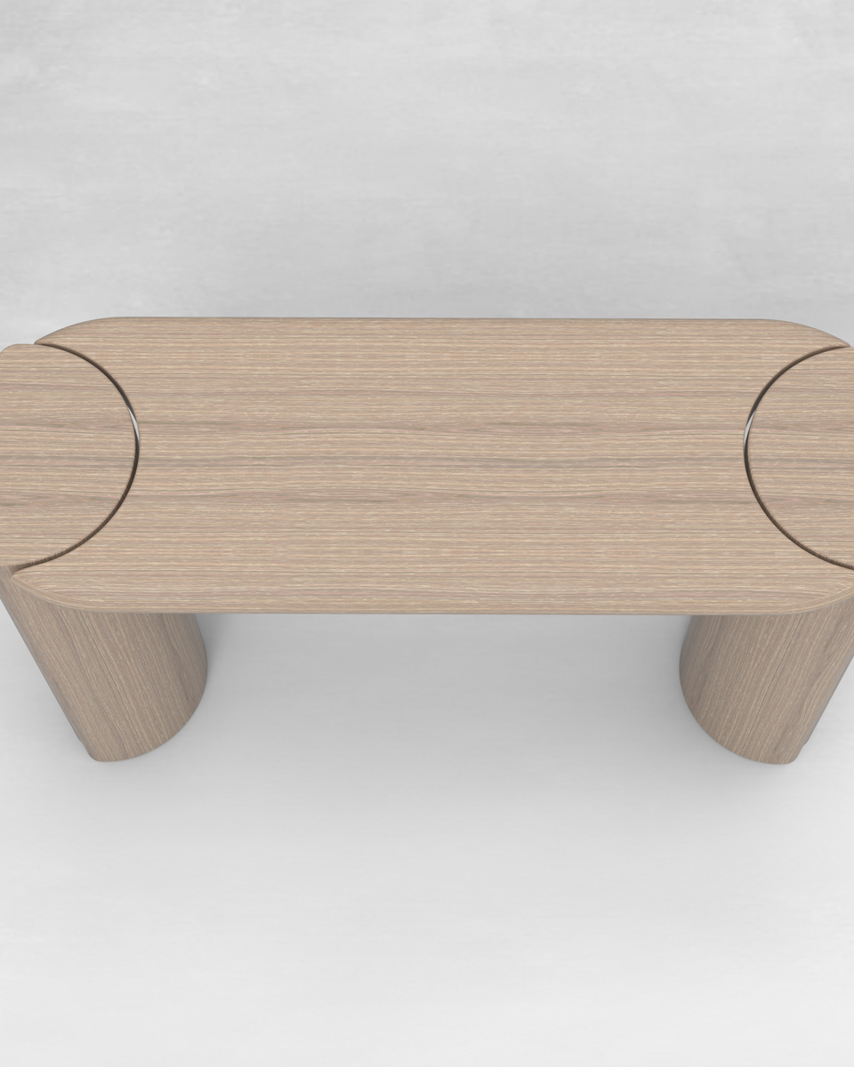 YUCCA OAK CONSOLE