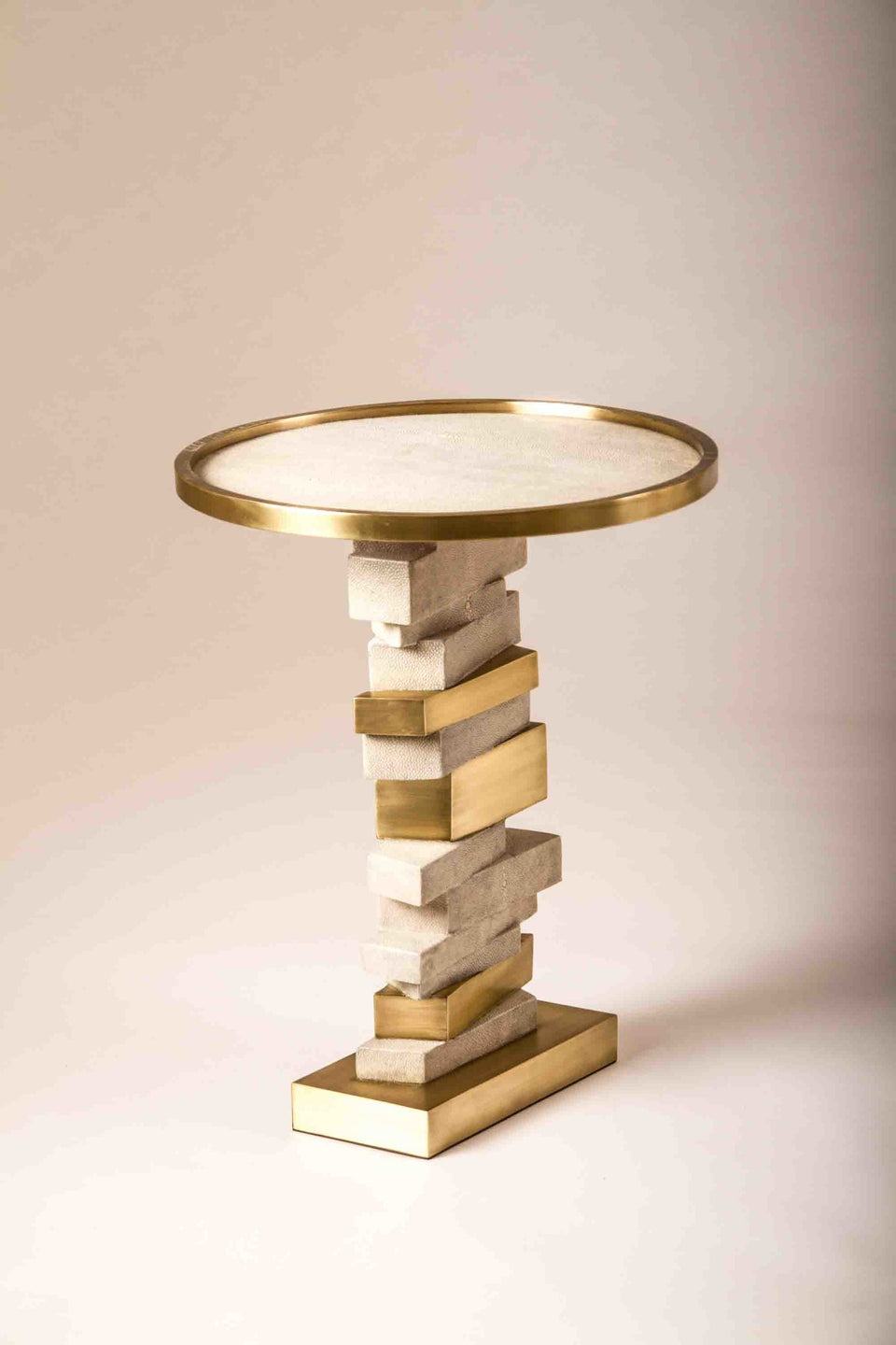 BULLION CONFECTION SIDE TABLE CIRCULAR