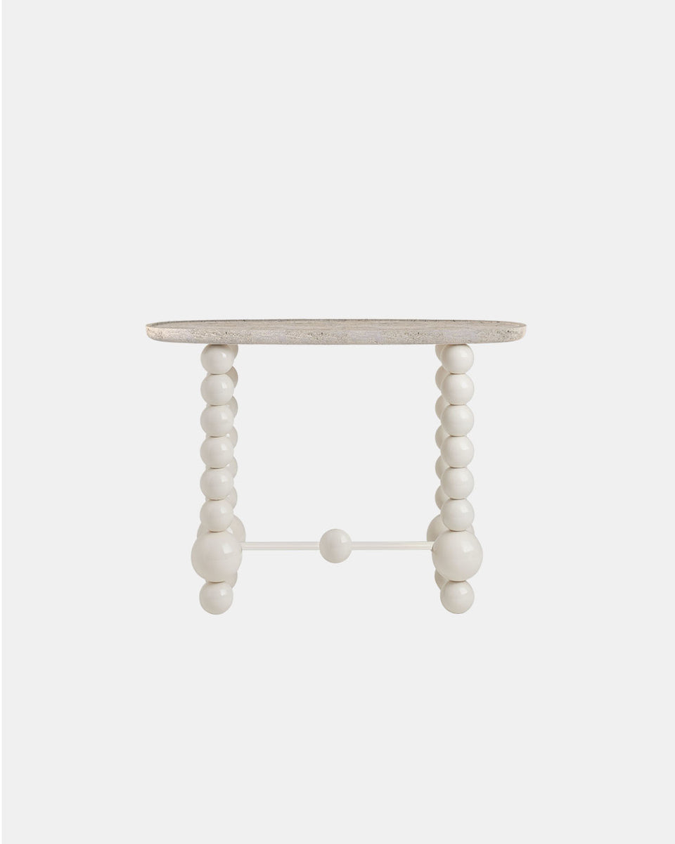 PIENZA OSSO TRAVERTINE CONSOLE