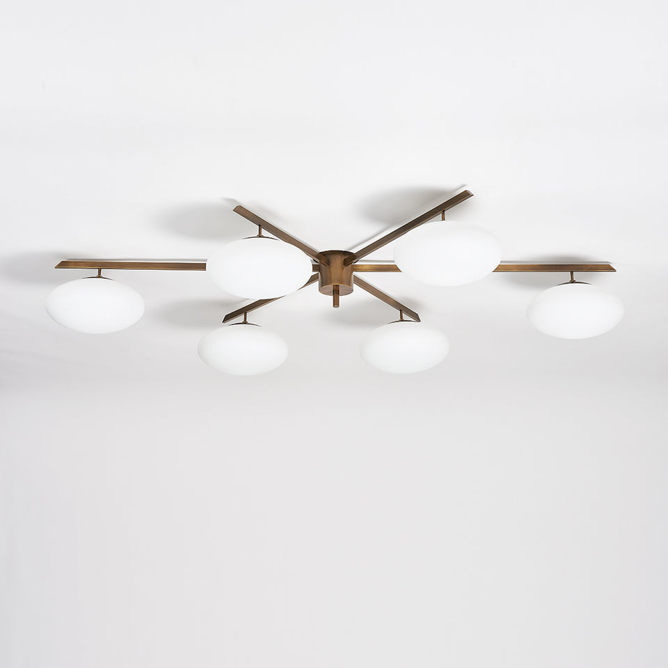 LELLI 6.1 ARM CEILING LAMP