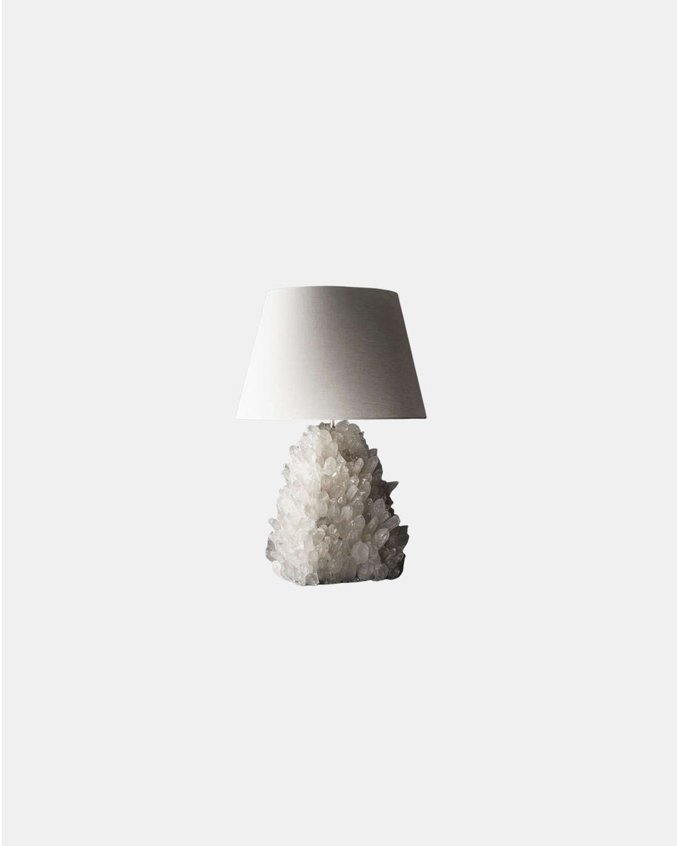 THE LARGE ROCK CRYSTAL LAMP