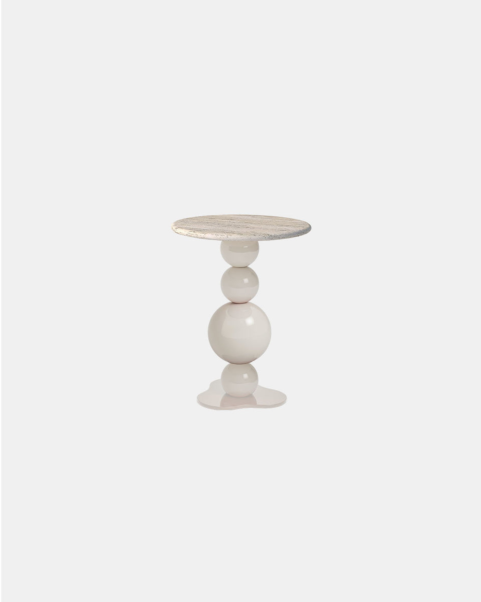 TRAVERTINE NOTO SIDE TABLE