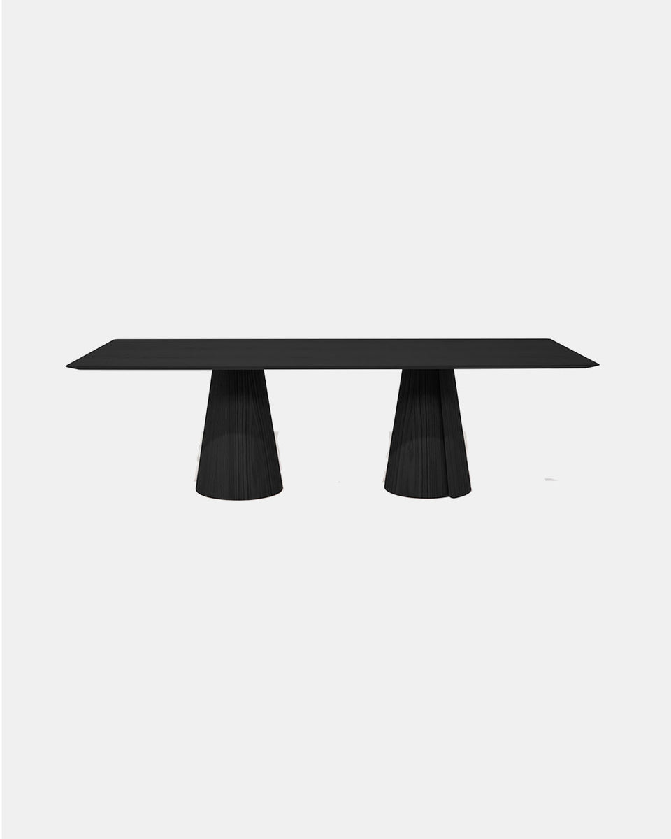 VOLTA RECTANGULAR DINING TABLE IN BLACK