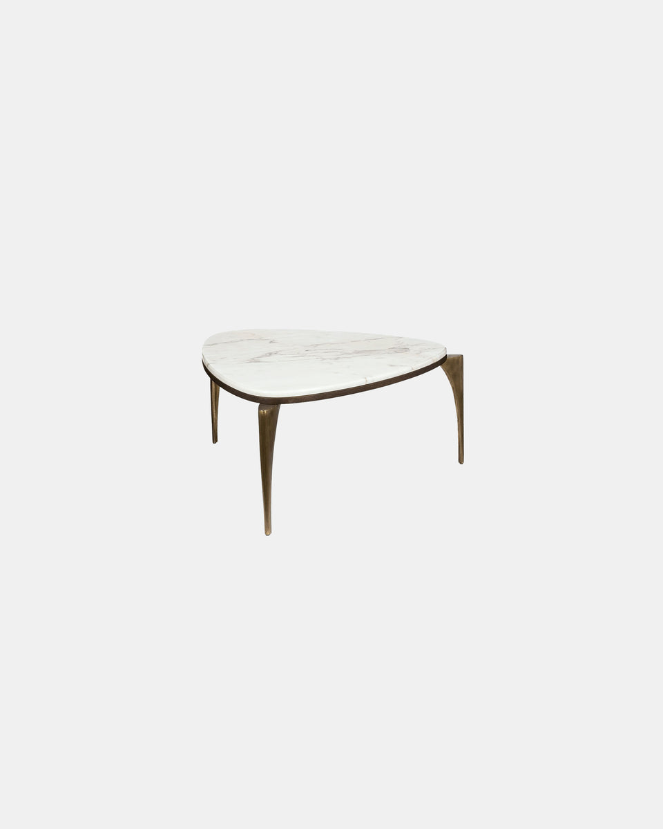 MANOLO ESTREMOZ MARBLE MODEL E COCKTAIL TABLE