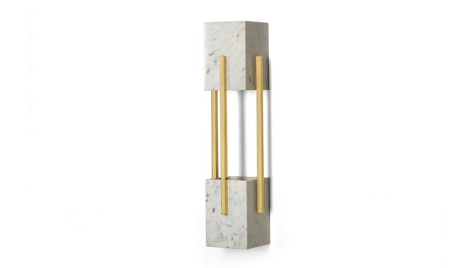 LOOSHAUS CARRARA MARBLE WALL LAMP