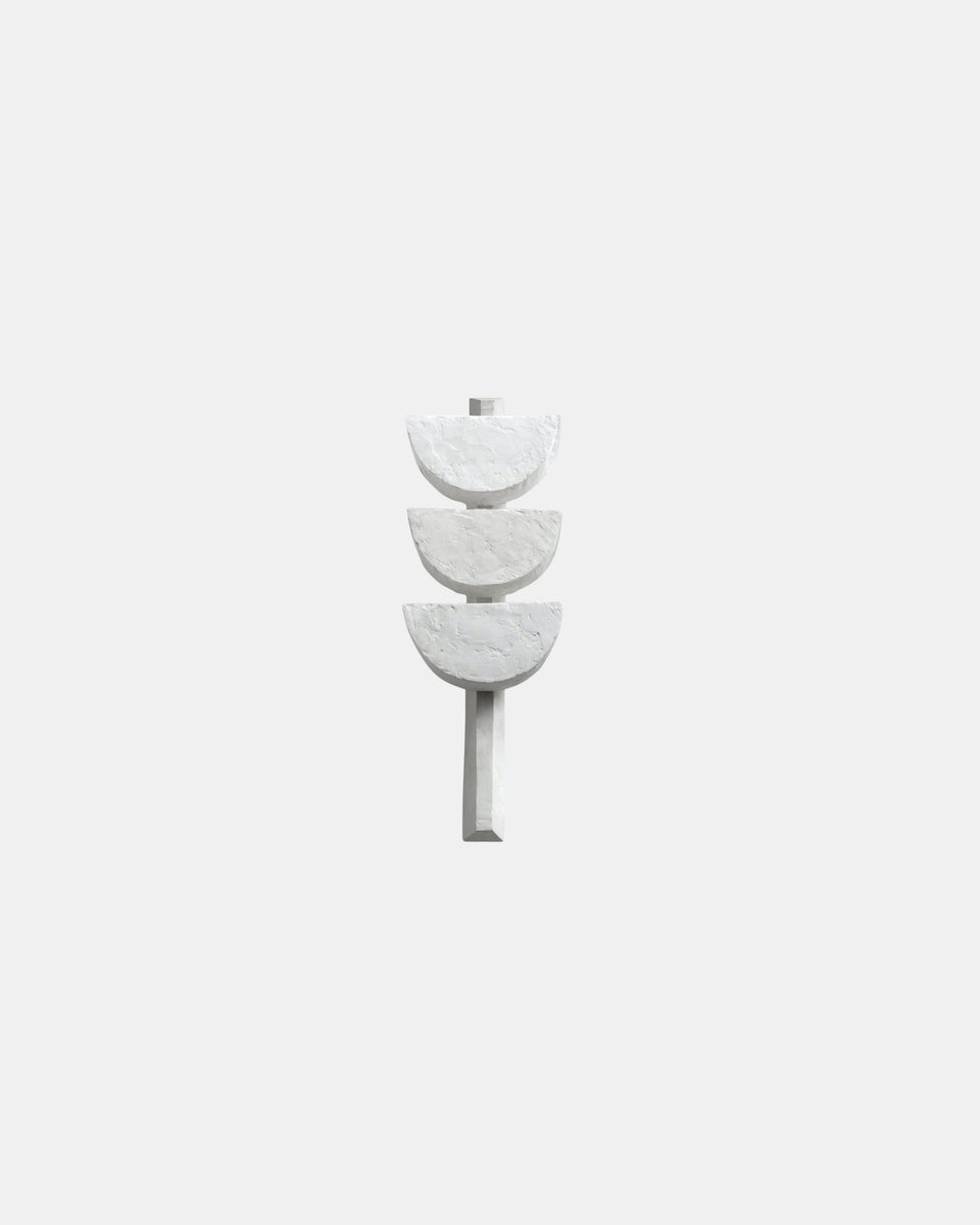 NEWLYN PLASTER WHITE SCONCE