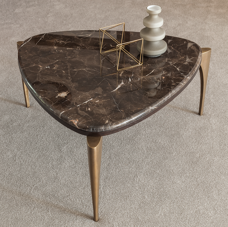 MANOLO EMPERADOR MARBLE MODEL E COCKTAIL TABLE