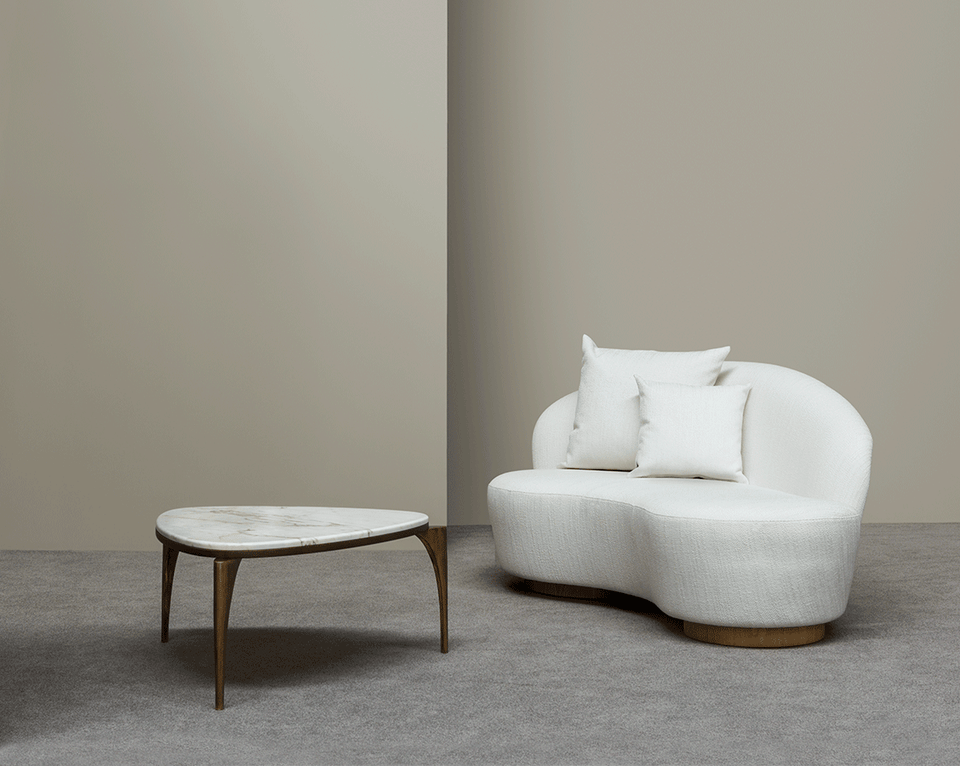 MANOLO ESTREMOZ MARBLE MODEL E COCKTAIL TABLE