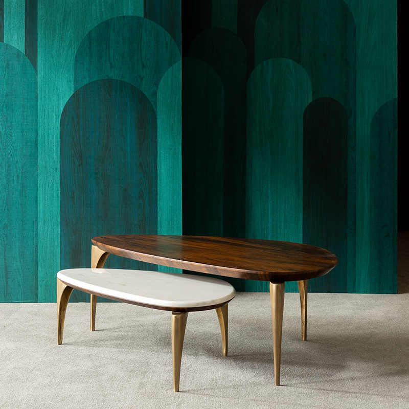 MANOLO MARBLE MODEL S COCKTAIL TABLE