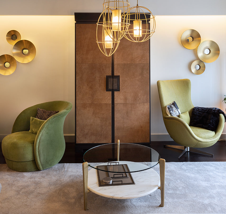 MANTIDA II ROUND COFFEE TABLE