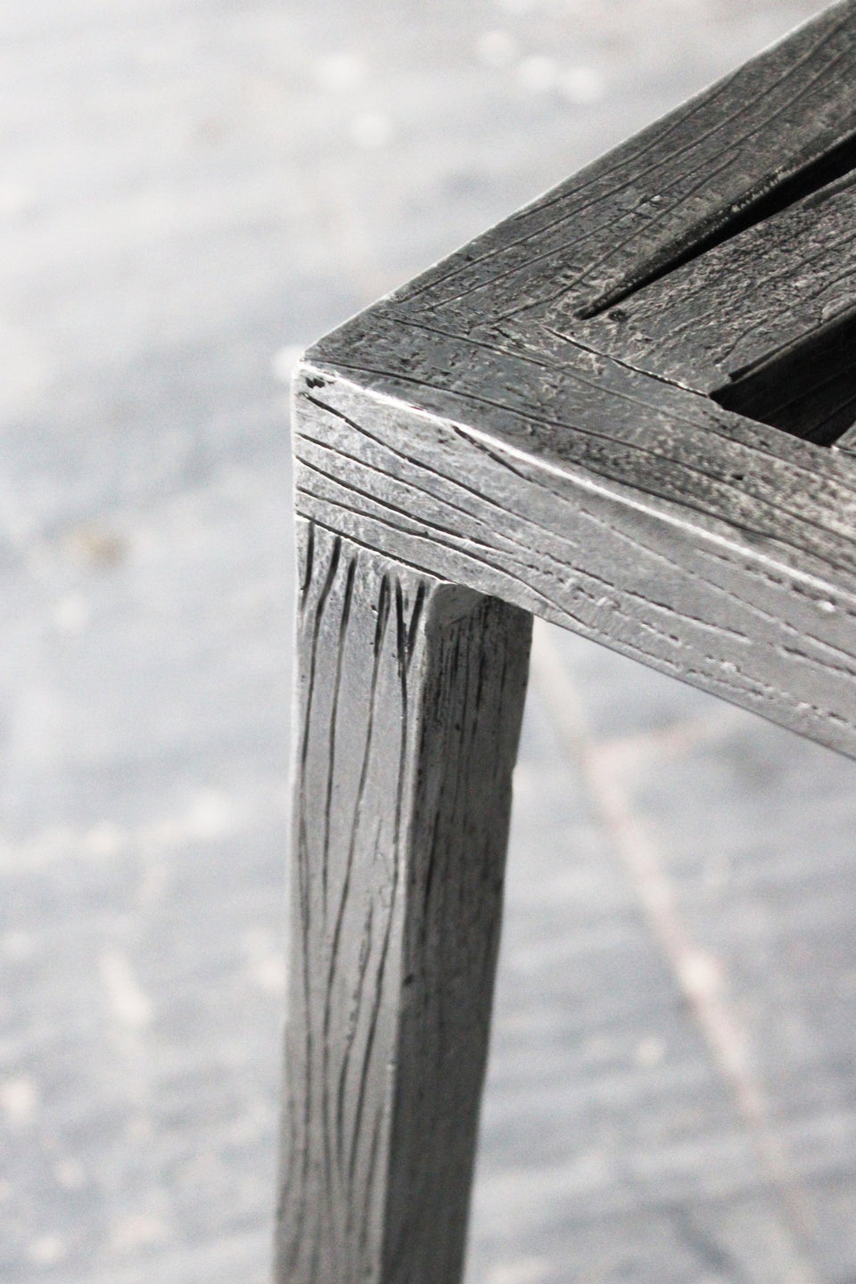 MATCHSTICK PINK THREE STOOL