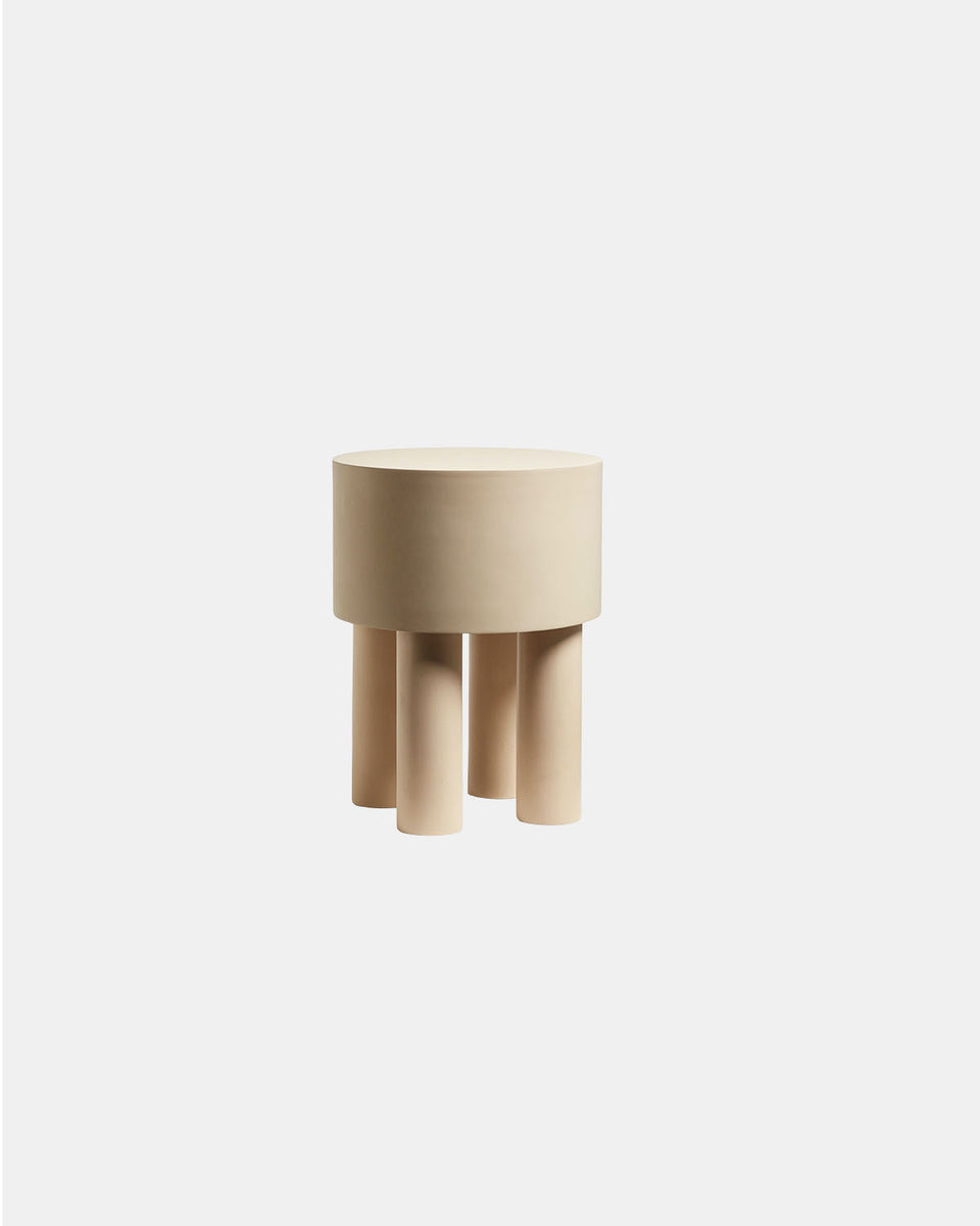 PILOTIS MARL SIDE TABLE SMOOTH