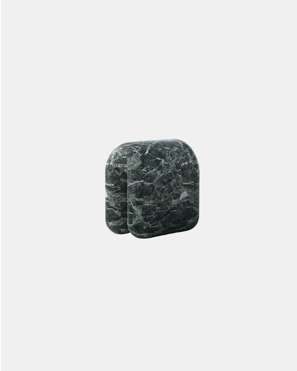 CHUBBY STOOL IN VERDE ALPI