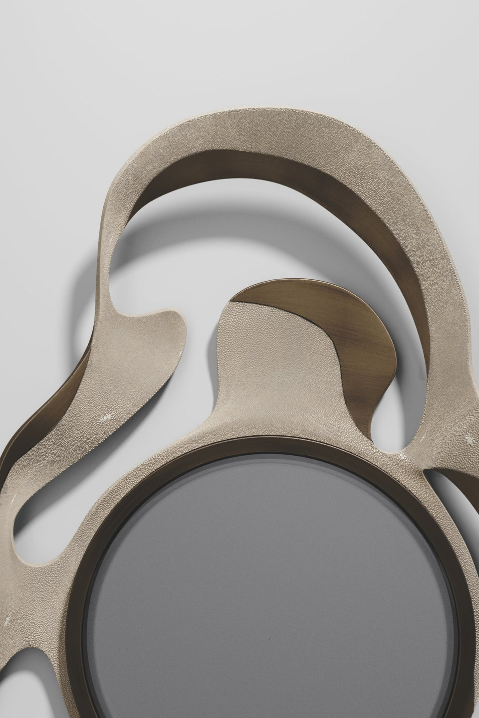 LEAF SHAGREEN MIRROR