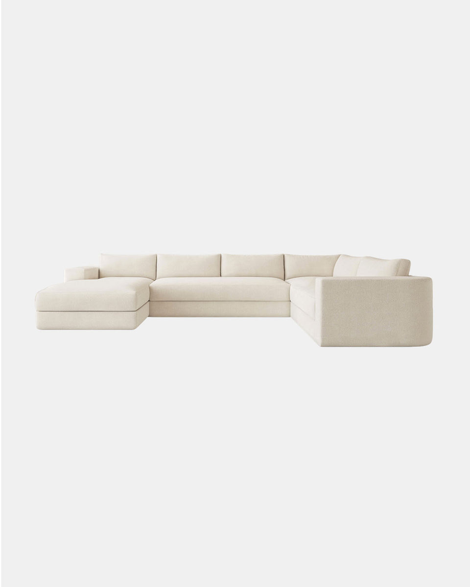 KOPER U-SHAPED CHAISE END SECTIONAL