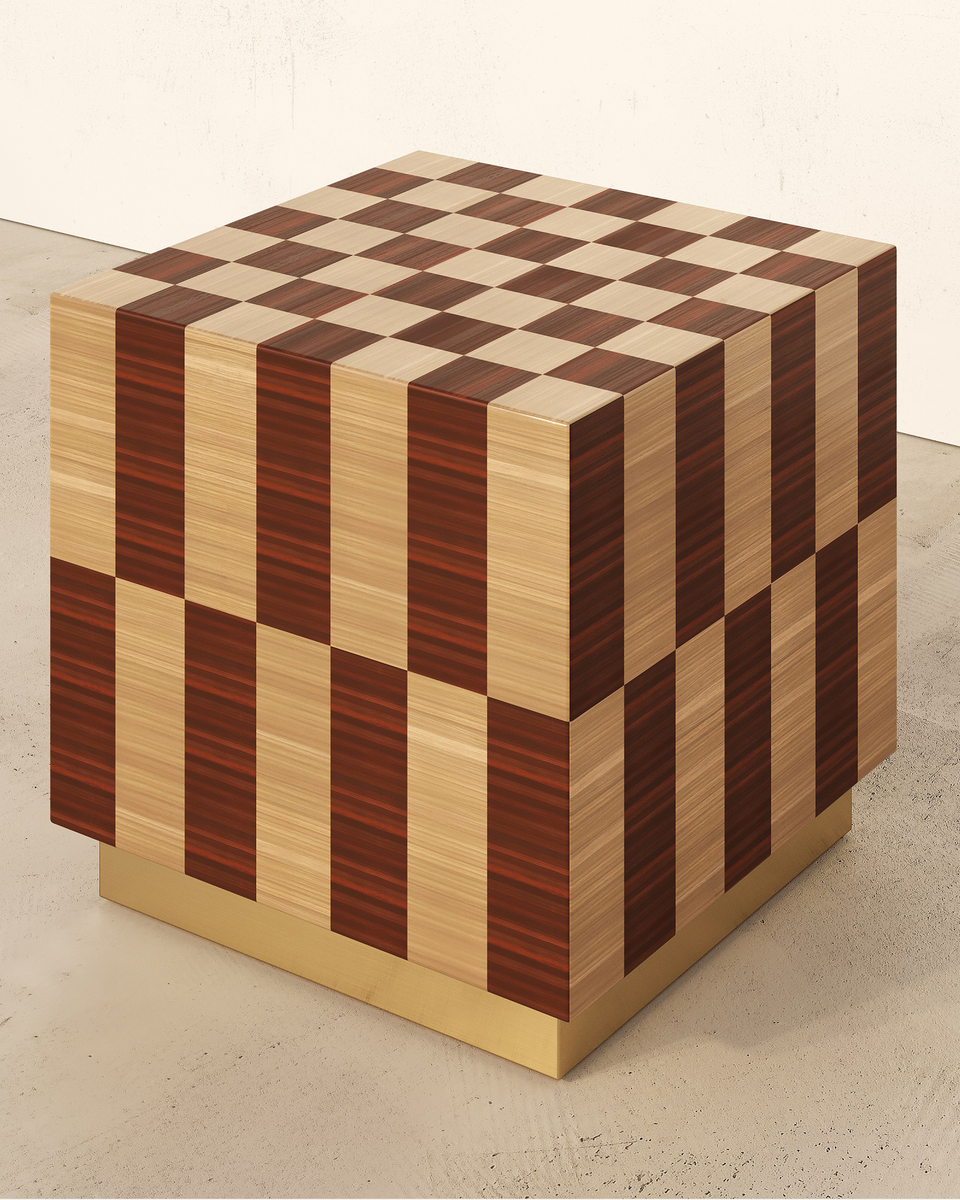 BLOCK BEIGE RUTA SIDE TABLE