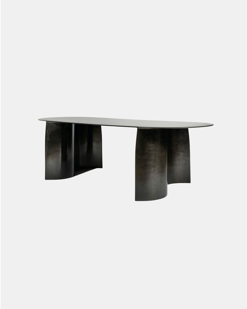 NEW WAVE OVAL DINING TABLE