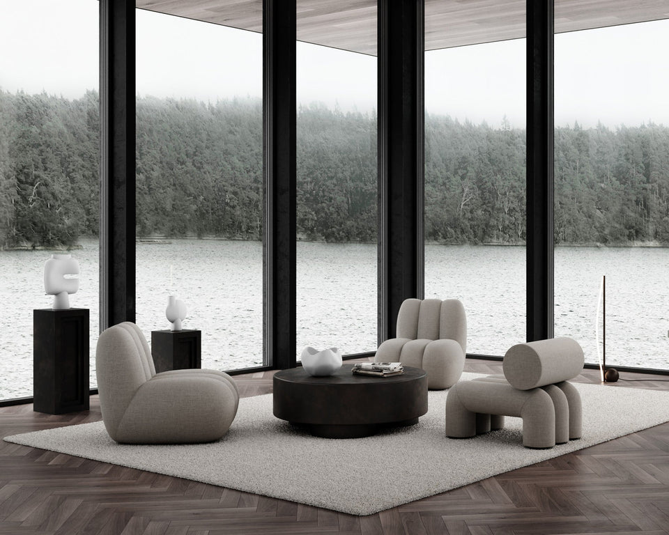 FOKU TAUPE CHAIR